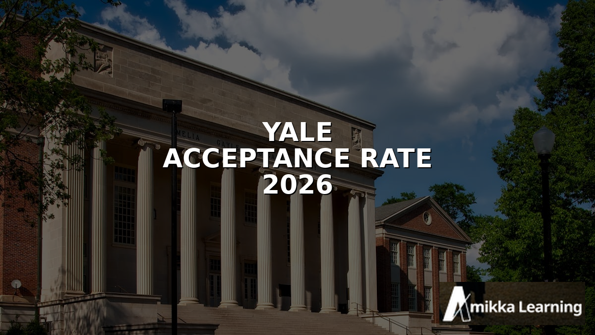 Yale Acceptance Rate 2026: SAT Scores, GPA, and Admission Tips