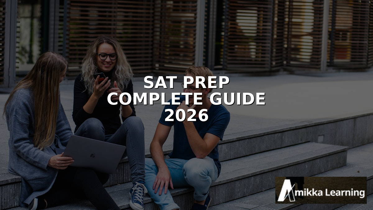SAT Prep: The Complete Guide to Preparing for the SAT in 2026