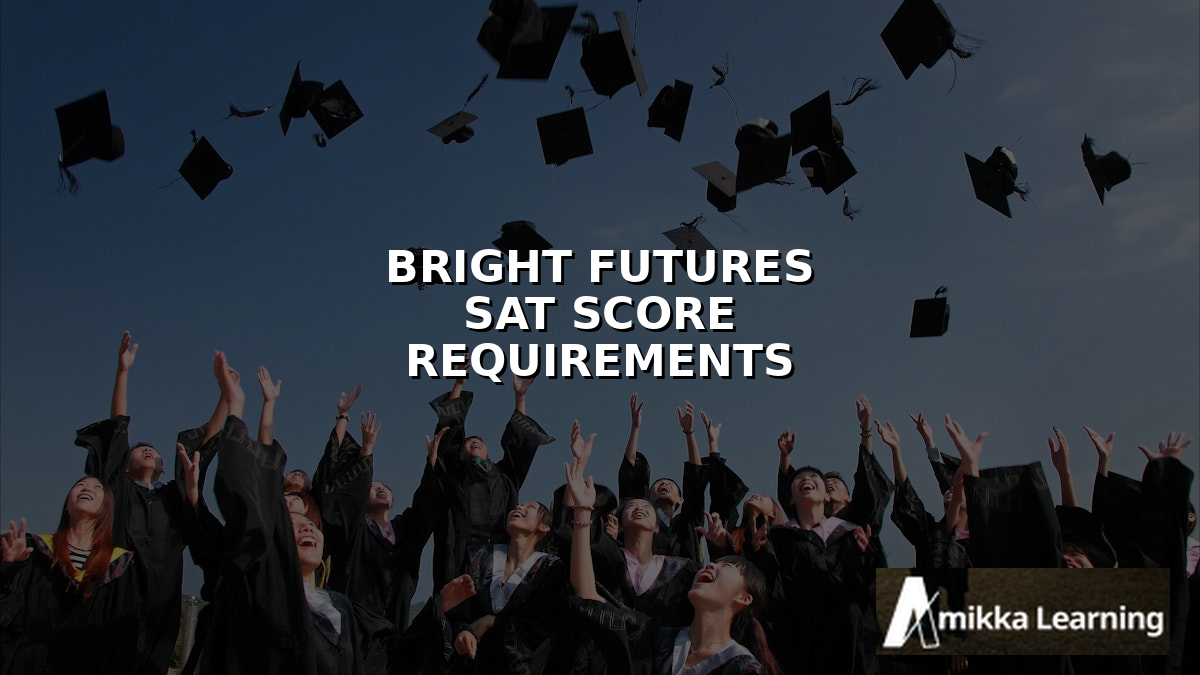 Bright Futures SAT Score Requirements: 2026 Update