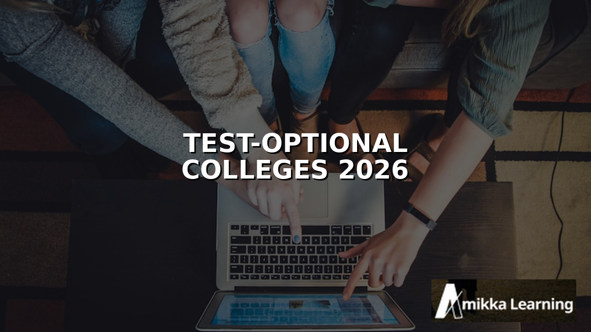 Test-Optional Colleges 2026: Should You Submit Scores?